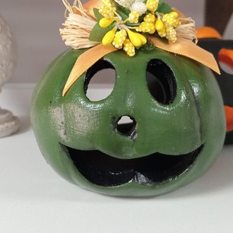 Hallowen Konseptli Balkabağı Biblosu
