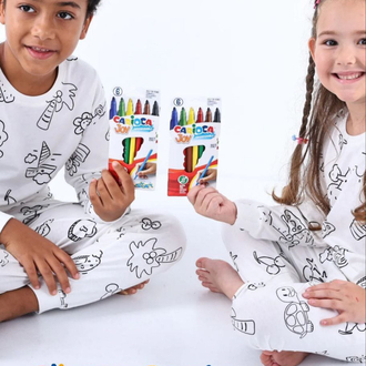 Unisex boyanabilir pijama takımı