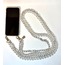 Silver Oasis Long Phone Strap