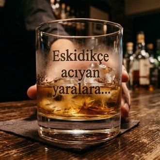 Özel tasarım viski bardağı