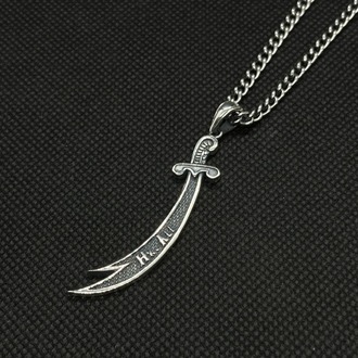 Zülfikar Kılıç Gümüş Kolye – 925 Ayar