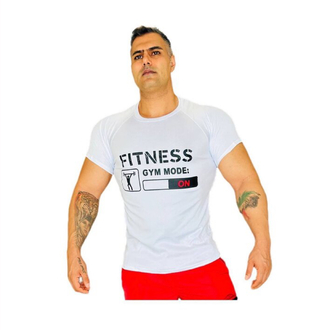 İthal erkek fitnes tişort