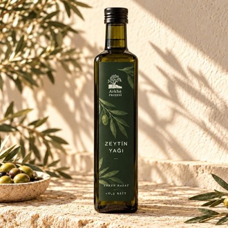 Arkhe Zeytinyağı / 500 ml / Cam Şişe