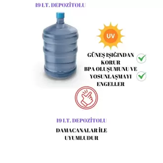 Ahşap Damacana Kılıfı | 19 LT Depozitolu Uyumlu | Modern Şık Tasarım | Pompa Hariç