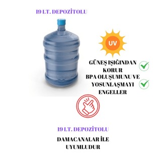 Siyah Ahşap Damacana Sebil Kılıf Kutu Örtü Saklama Kutusu