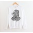 Aslan Figürlü erkek sweatshirt