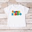 Super Daddio ve Super Kiddo Ebeveyn Kombin Tshirt