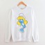 Şirinler Tasarım Sevgili Kombin Sweatshirt (adet fiyattır)