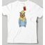Ayı Figürlü Baba ve Çocuk Kombin Tshirt