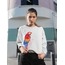 Papağan tasarım Sweatshirt