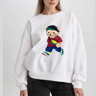 Ayı Tasarım Sweatshirt