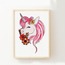 Unicorn Suluboya Çocuk Odası Resim