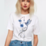 Kuş ve Çiçekler Tshirt (Tattoo koleksiyonu)