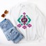 Kilim Desenli Sweatshirt (anadolu koleksiyonu)