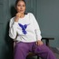 Nazar Boncuklu Kuş Tasarım Sweatshirt