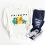 Friends Pikachu Tasarım Sweatshirt