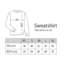 Çiçek ve uğur böceği tasarım sweatshirt