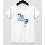 Çiçekli At Anne Kız Tasarım Kombin Tshirt (adet Fiyattır)