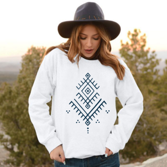 Motifli Tasarım Sweatshirt (anadolu koleksiyonu)