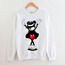 Mickey Mouse ve Minnie Mouse Kalp Tasarım Sevgili Kombin (adet fyattır)
