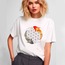Yaşam Çiçeği ve Balıklar Tasarım Tshirt