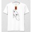 Çizgisel Köpek Ebeveyn Çocuk Kombin Tshirt (Adet)