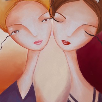 Lilith Ve Havva Resim