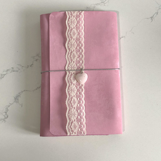 A5 Şeker Pembe Defter Kılıfı