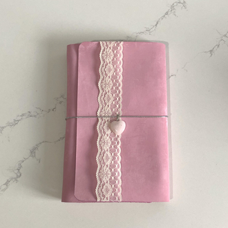 A5 Şeker Pembe Defter Kılıfı