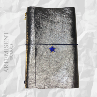 Stargirl Gerçek Deri Defter Kılıfı