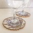 Kırmızı Çiçek Bahçesi Bardak Altlığı (2,4,6'lı Set)
