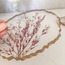 Kırmızı Çiçek Bahçesi Bardak Altlığı (2,4,6'lı Set)