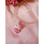 Sevimli Kedi Hello Kitty'li Kolye