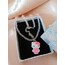 Sevimli Kedi Hello Kitty'li Kolye