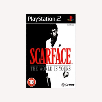 Scarface Halı 80 x 120 cm , Diğer Ölçüler İçin Varyasyon Seçebilirsiniz