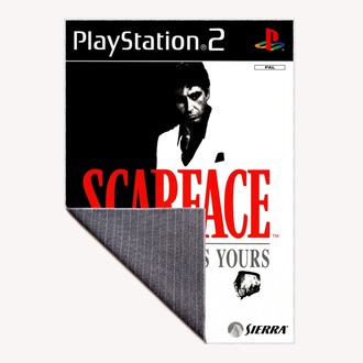 Scarface Halı 80 x 120 cm , Diğer Ölçüler İçin Varyasyon Seçebilirsiniz