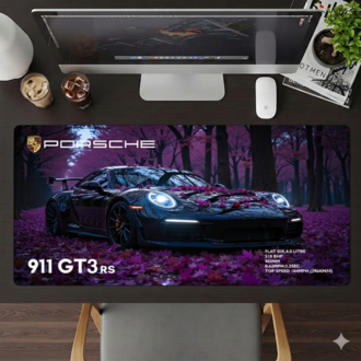 Porsche Temalı Kişiye özel tasarım gaming mousepad ile setup’inı tamamen sana özel