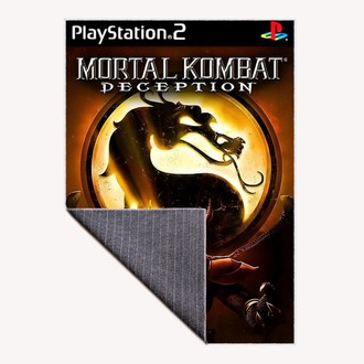 Mortal Kombat Halı 80 x 120 cm , Diğer Ölçüler İçin Varyasyon Seçebilirsiniz
