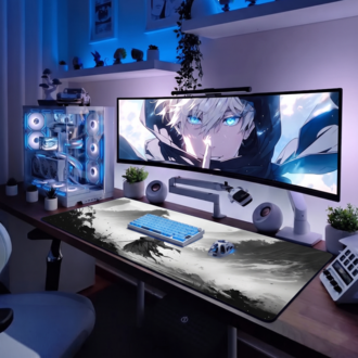 Anime Temalı Kişiye özel tasarım gaming mousepad ile setup’inı tamamen sana özel