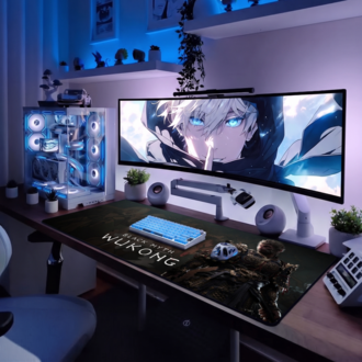 Wukong Temalı Kişiye özel tasarım gaming mousepad ile setup’inı tamamen sana özel