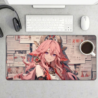 Anime Temalı Kişiye özel tasarım gaming mousepad ile setup’inı tamamen sana özel hale getir!