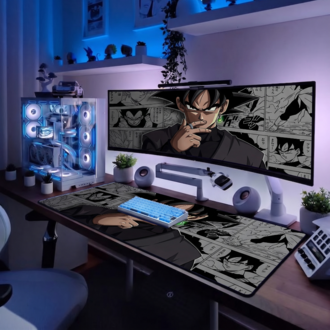 Anime Temalı Kişiye özel tasarım gaming mousepad ile setup’inı tamamen sana özel