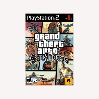 GTA San Adreas Halı 80 x 120 cm , Diğer Ölçüler İçin Varyasyon Seçebilirsiniz