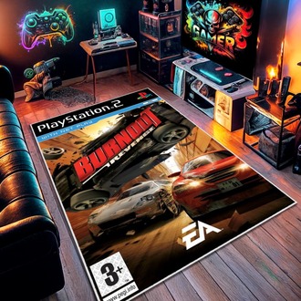 Burnout Revenge Halı 80 x 120 cm , Diğer Ölçüler İçin Varyasyon Seçebilirsiniz