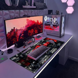 Formula Temalı Kişiye özel tasarım gaming mousepad ile setup’inı tamamen sana özel