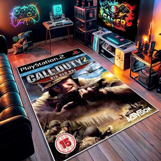 Call Of Duty Halı 80 x 120 cm , Diğer Ölçüler İçin Varyasyon Seçebilirsiniz
