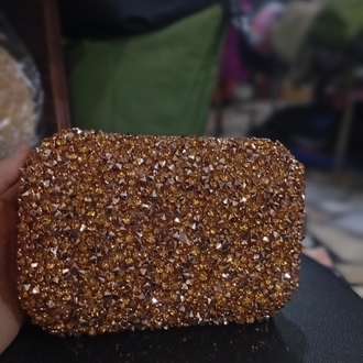 taşlı clutch çanta