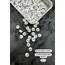 8 mm yassı beyaz (E) harf 10 gram 50 ad civarı 