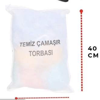3'lü KİRLİ,TEMİZ,FİLE TORBASI 