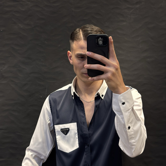 PRADA PREMIUM GÖMLEK (lacivert) İTHAL KUMAŞ
